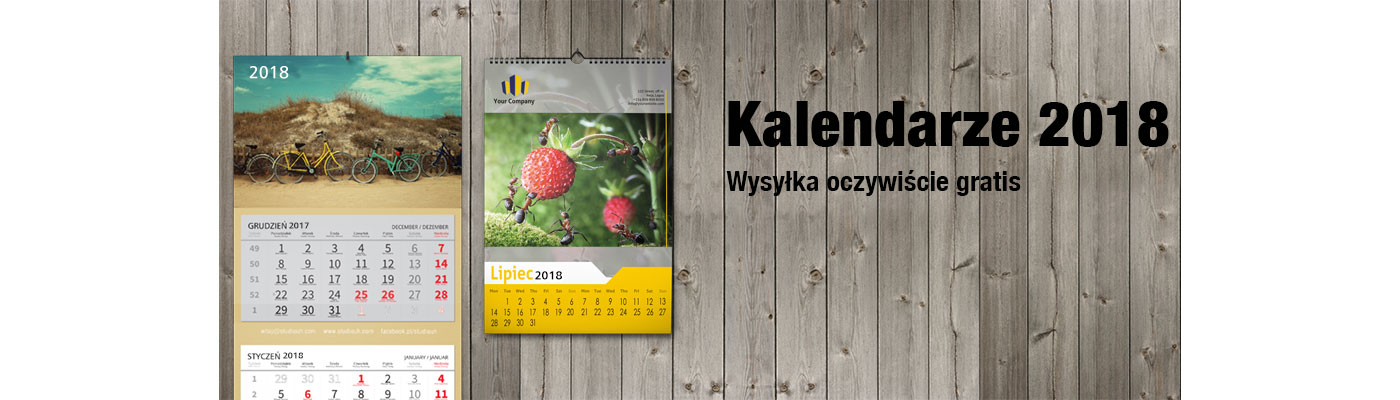 Kalendarze 2018