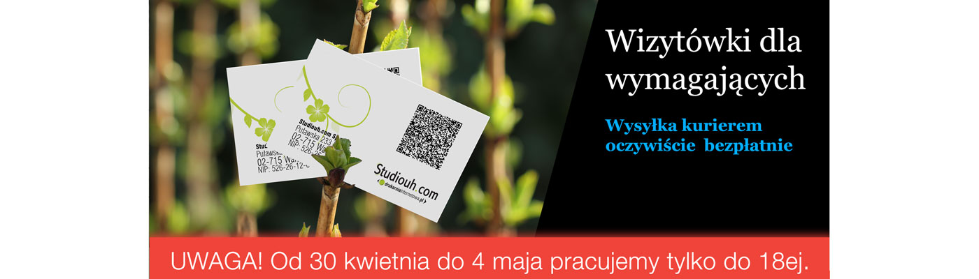 W długi weekend majowy 2018 pracujemy nieco krócej